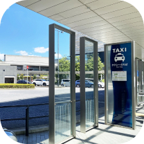 タクシー乗り場広告